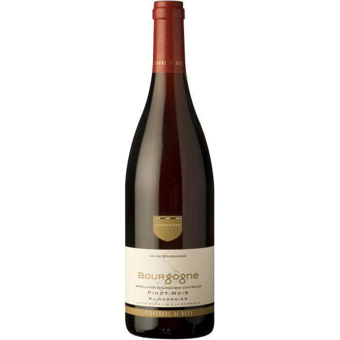 Bourgogne Pinot Noir 2020/2021,Buissonnier,Vignerons de Buxy vin rouge