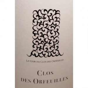 Muscadet Sèvre et Maine sur lie 2019 ", Clos des Orfeuilles, vin blanc Bio